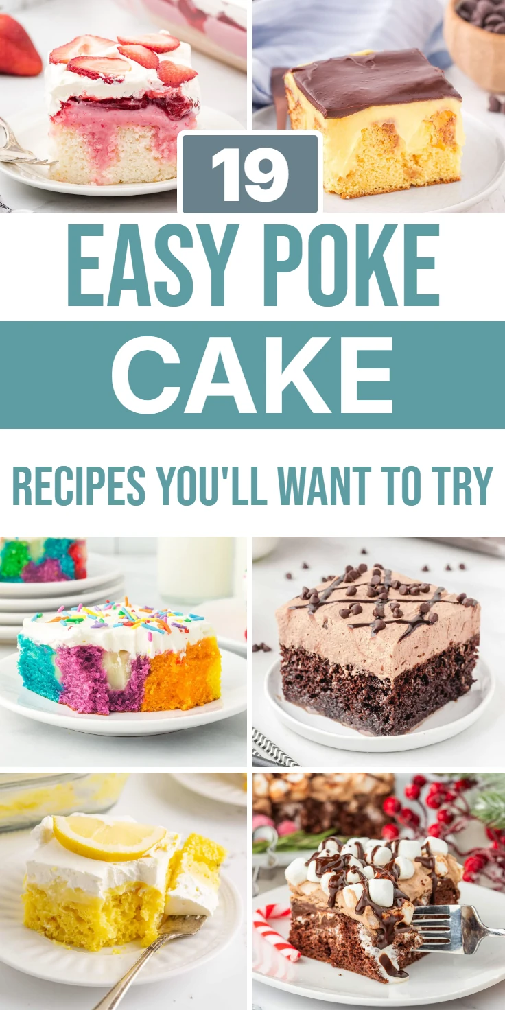 Poke Cake Recipes