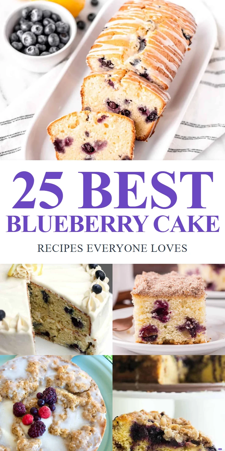 Blueberry Cake Recipes