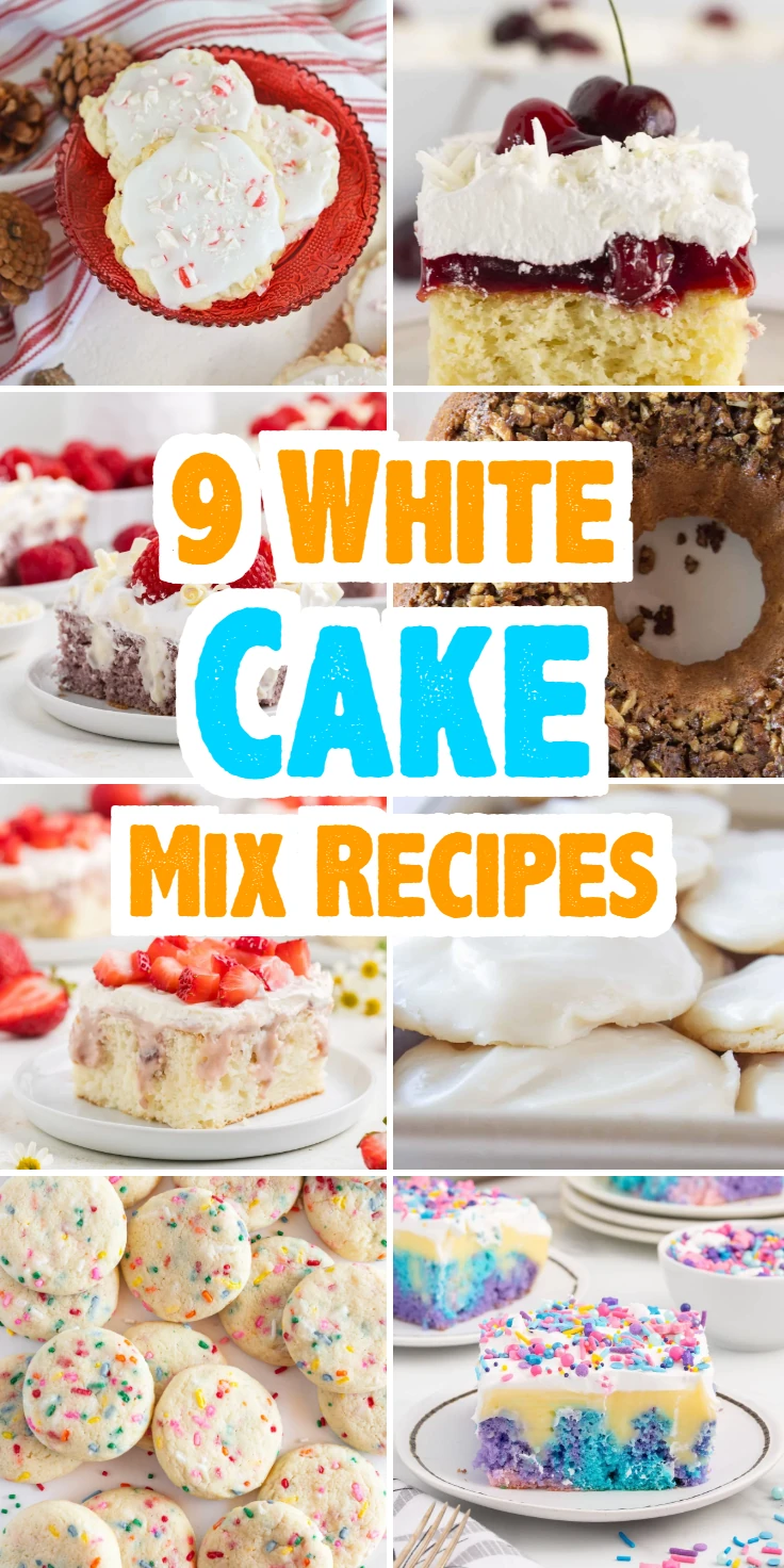 White Cake Mix Recipes
