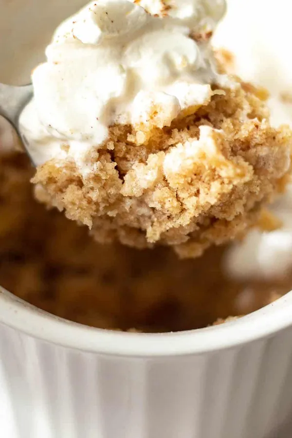Apple Mug Cake - No Egg, Single Serve Treat!