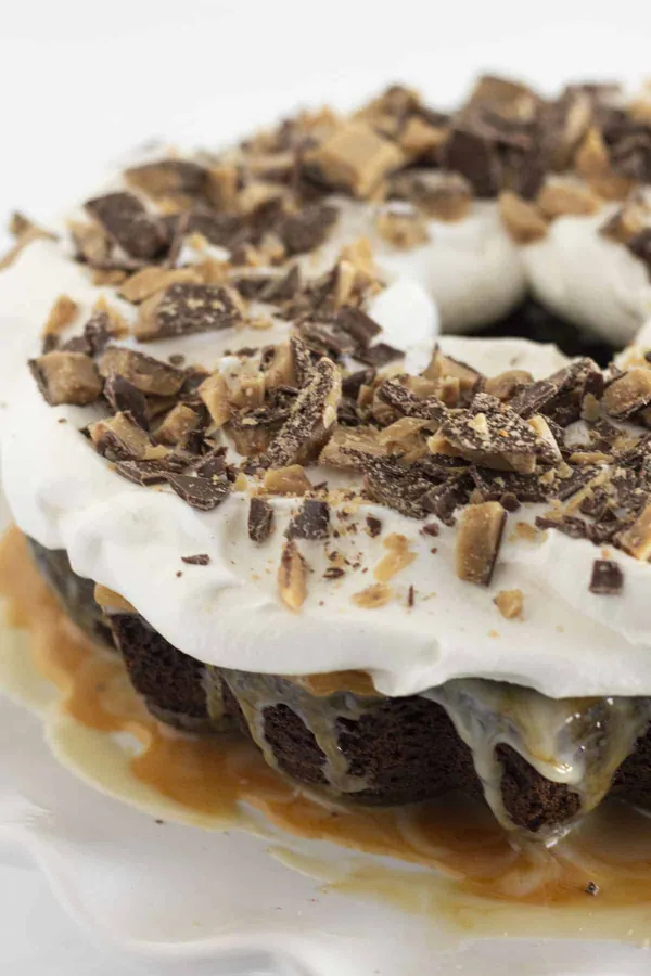 Better Than Anything Cake (Chocolate Poke Cake with Condensed Milk)