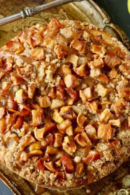 Caramel Apple Coffee Cake