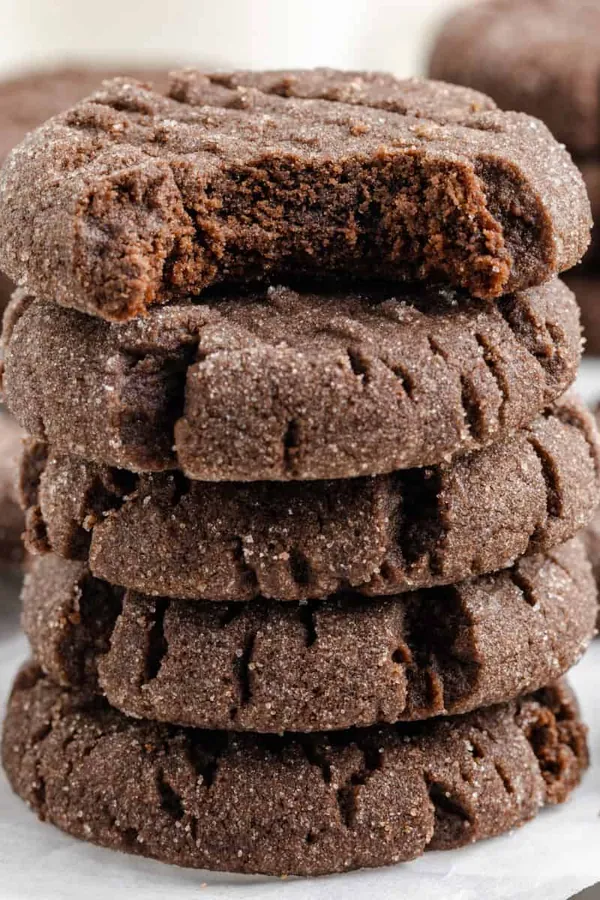 Chocolate Peanut Butter Cake Mix Cookies