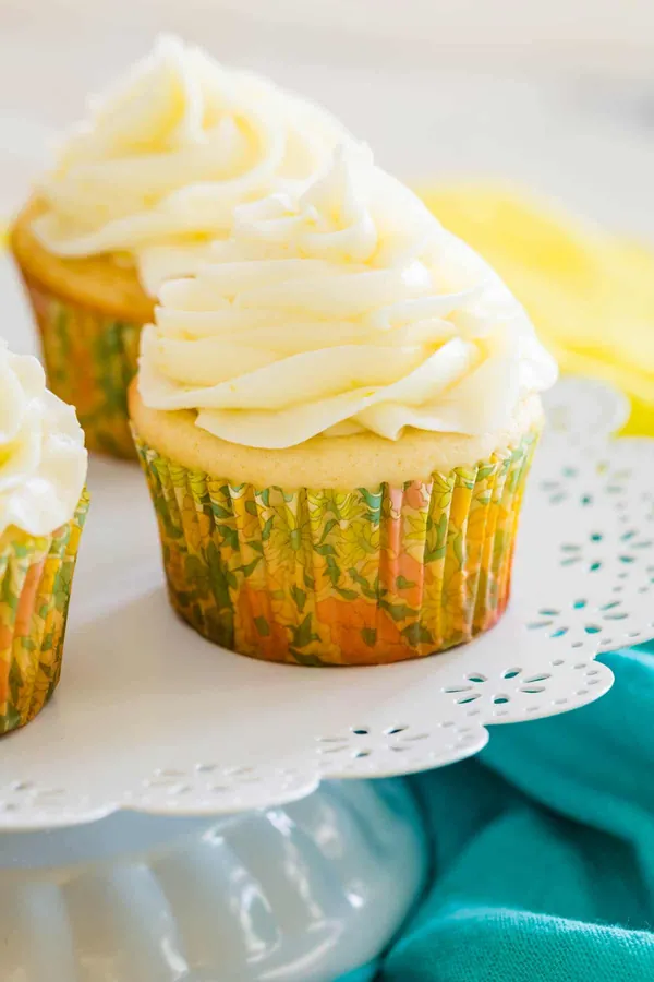 Gluten Free Lemon Cupcakes