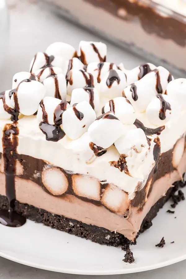 Hot Chocolate Lasagna