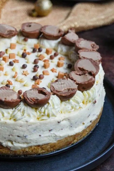 No Bake Baileys Cheesecake