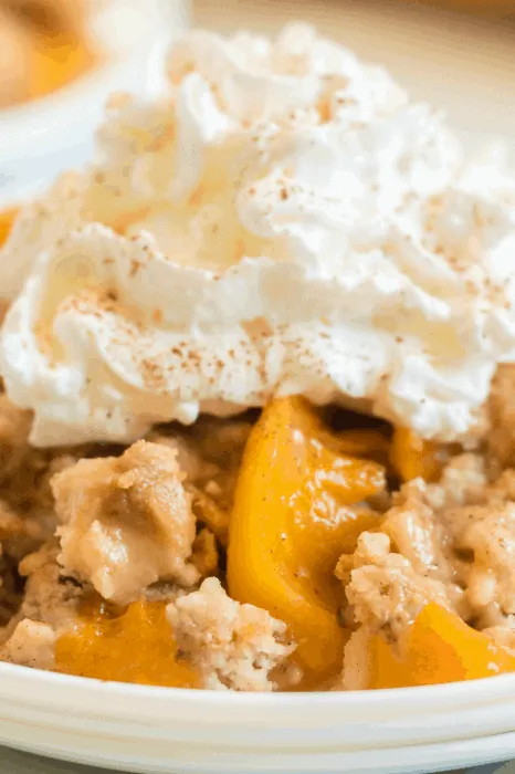 Peach Dump Cake