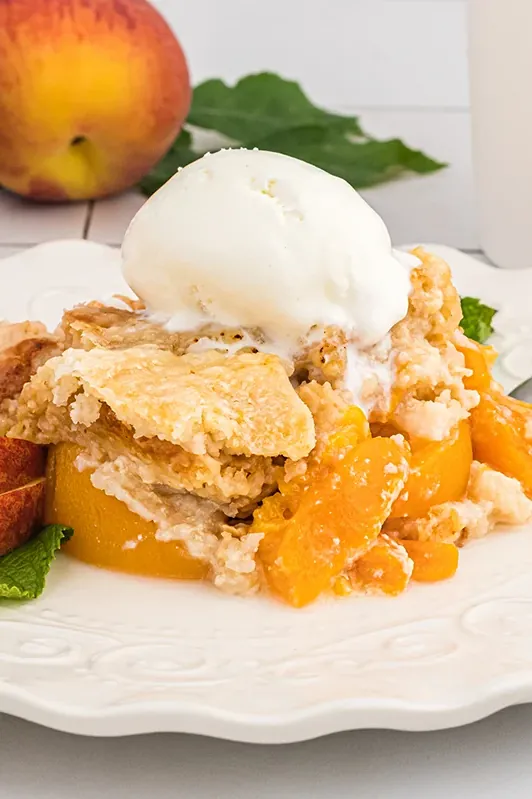 Peach Dump Cake Recipe