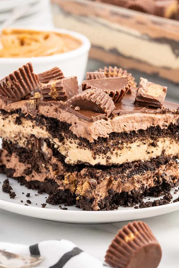 Peanut Butter Icebox Cake
