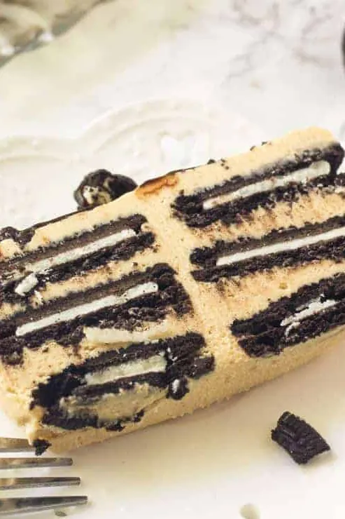 Peanut Butter Oreo Icebox Cake