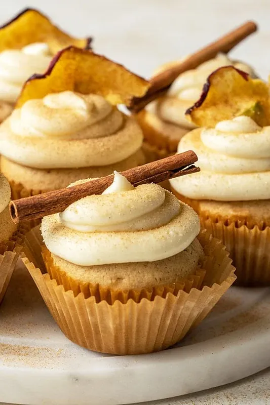 Spice Cupcakes with Cream Cheese Frosting