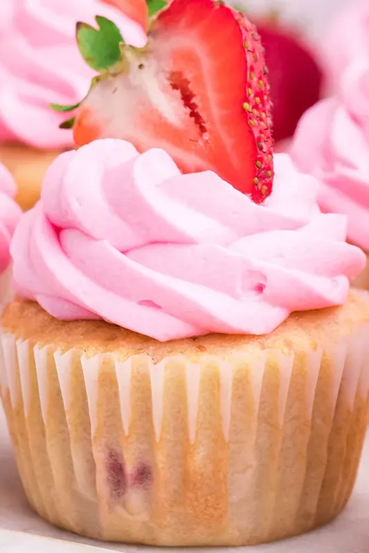 Strawberry Cupcakes