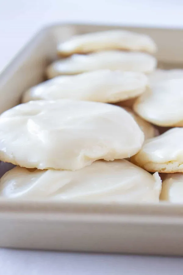 White Sheet Cake Cookies