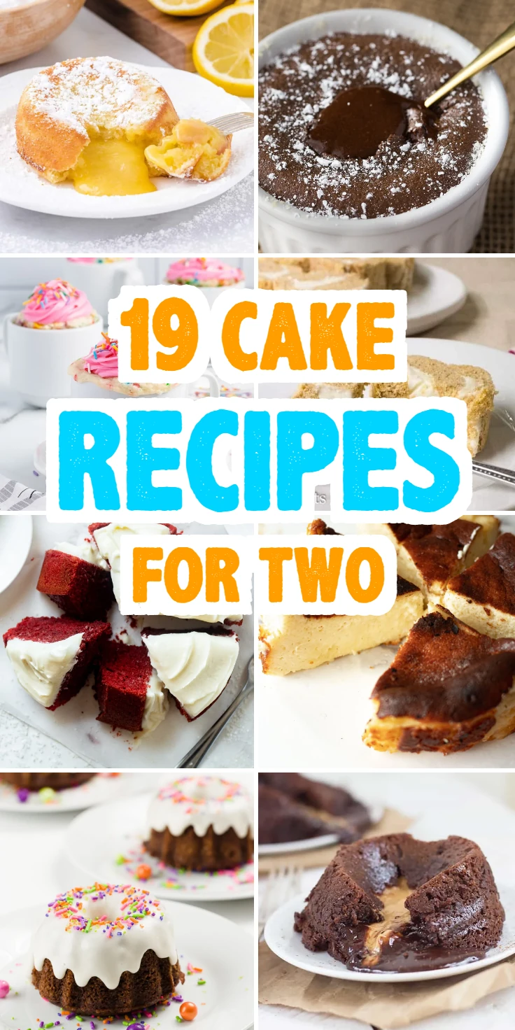 cake recipes for two