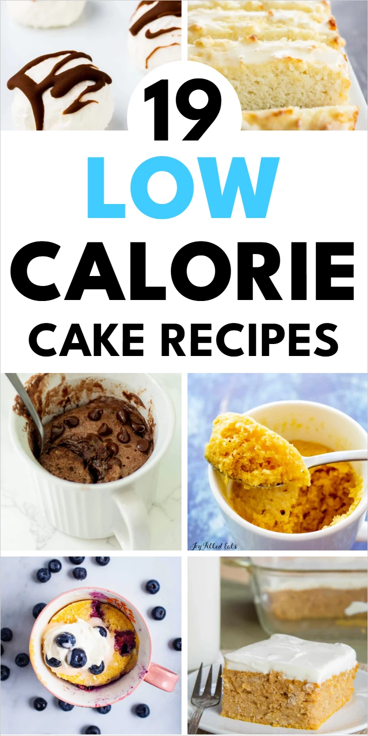 low calorie cake recipes