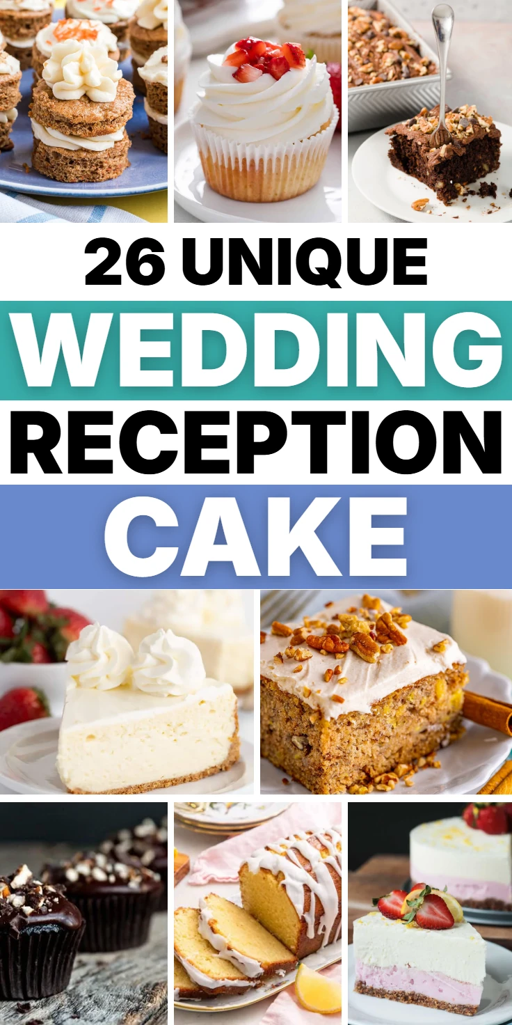 wedding reception cake ideas