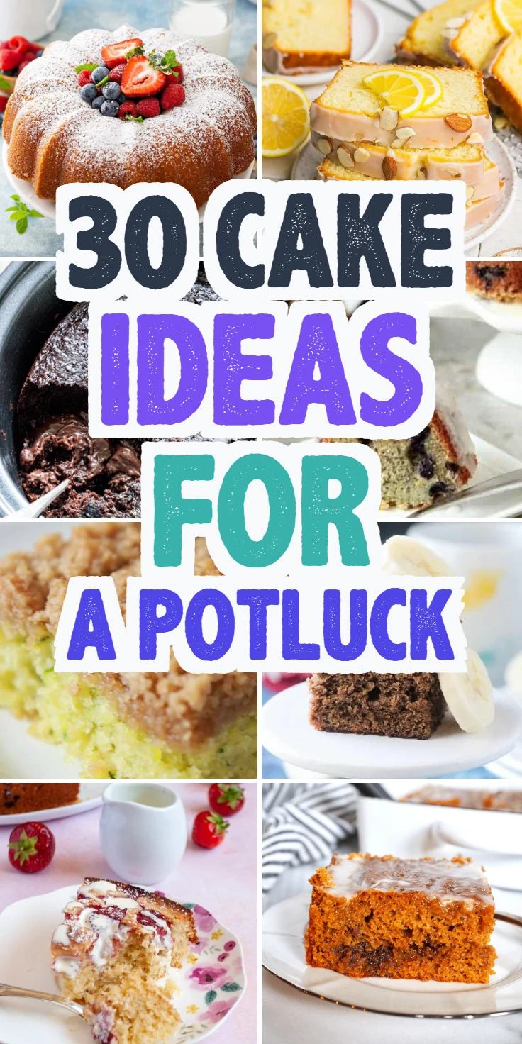 cake ideas for a potluck