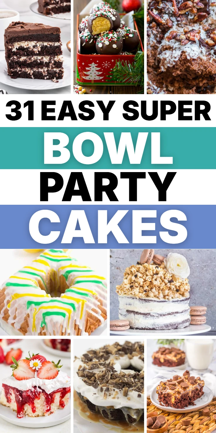 super bowl party cakes