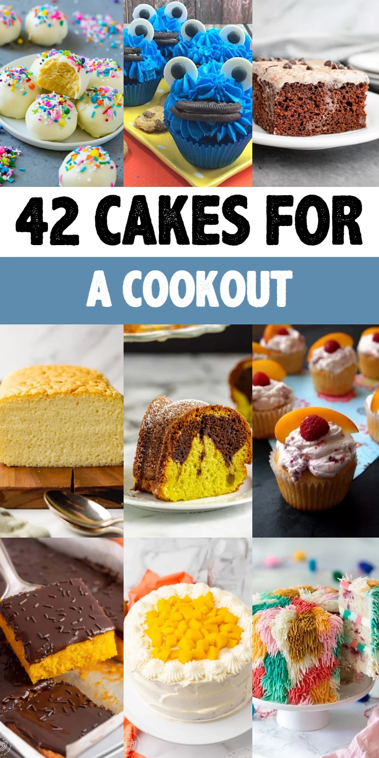 cakes for a cookout