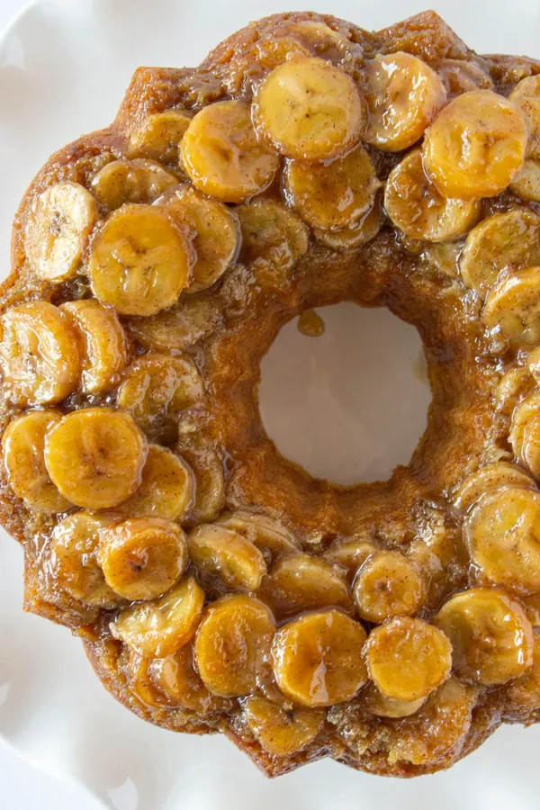 Banana Upside Down Cake Recipe