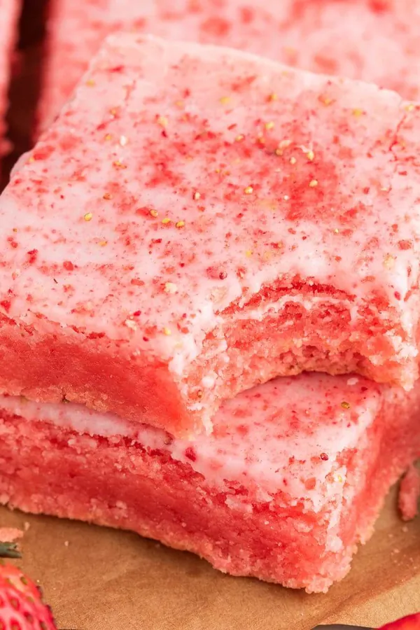 Easy Strawberry Brownies