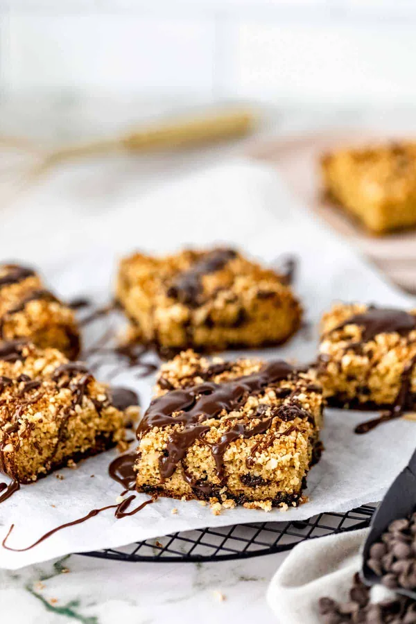 Gluten-Free Chocolate Hazelnut Crumb Cake