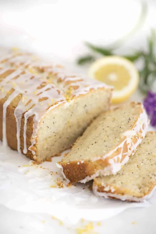Lemon Poppy Seed Pound Cake: