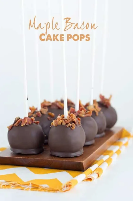 Maple Bacon Cake Pops