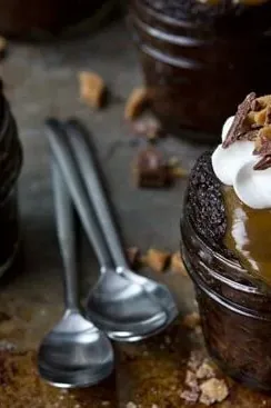 Mini Chocolate Poke Cakes