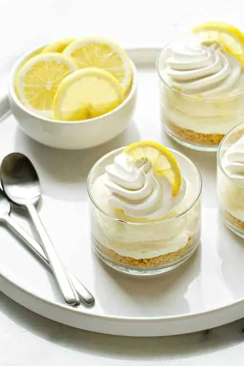 No Bake Lemon Oreo Cheesecake