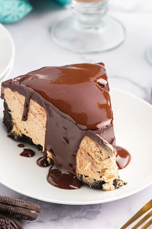 No Bake Peanut Butter Cheesecake