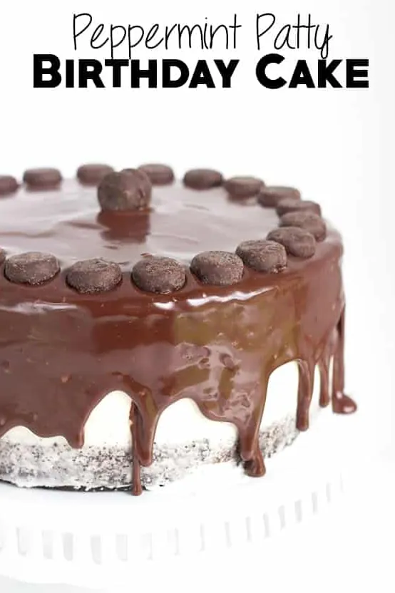 Peppermint Patty Birthday Cake