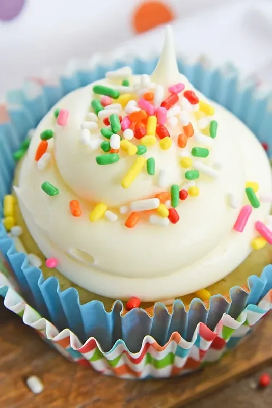 Small Batch Vanilla Cupcakes