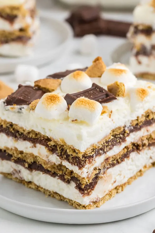 S'mores Icebox Cake
