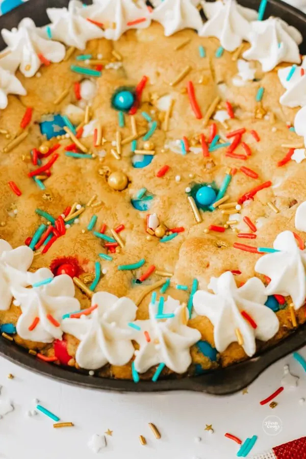 Summer Cookie Cake