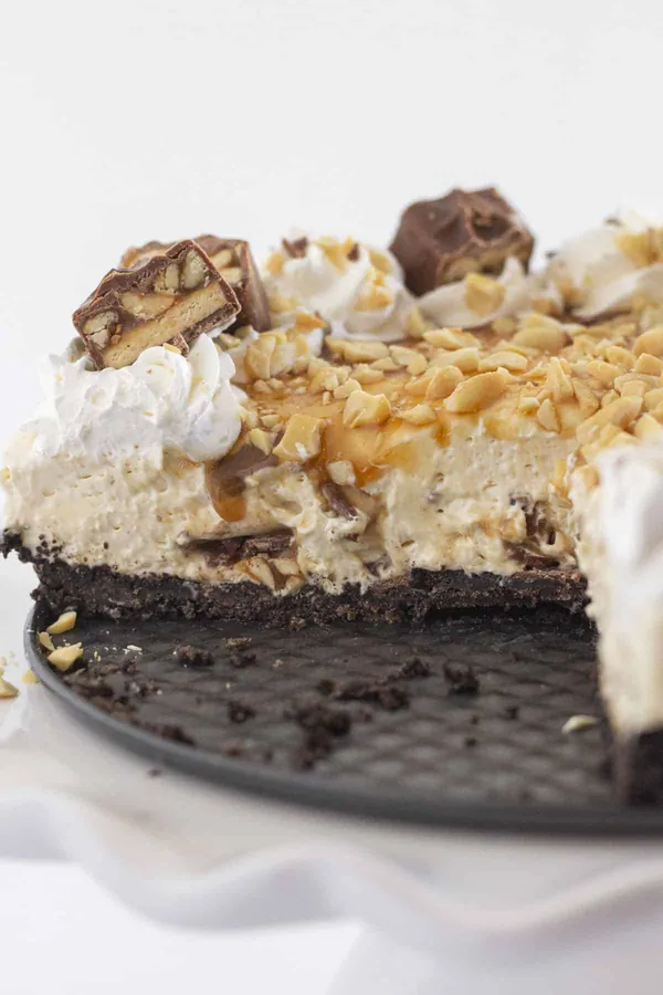 The Best No Bake Snickers No Cheesecake Recipe