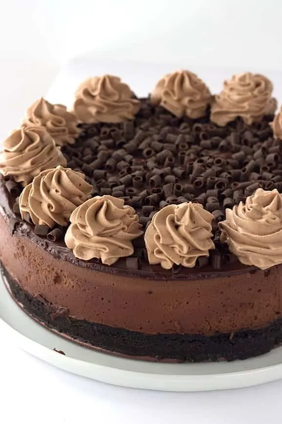Triple Chocolate Cheesecake