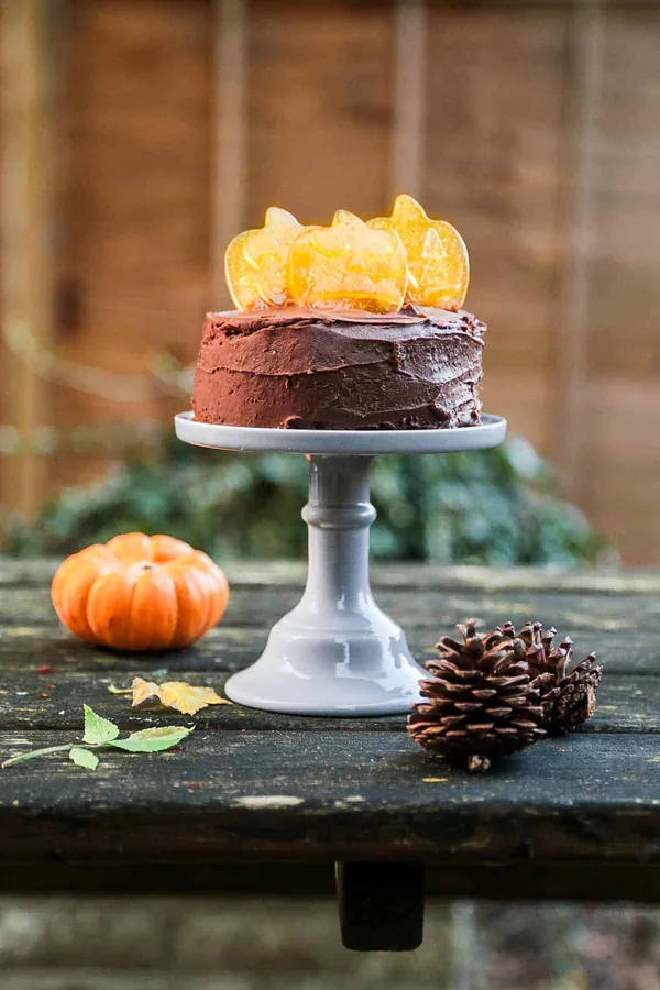 Vegan Chocolate Cake with Buttercream Frosting