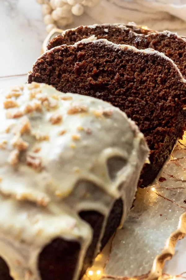 Vegan Gingerbread Loaf Cake