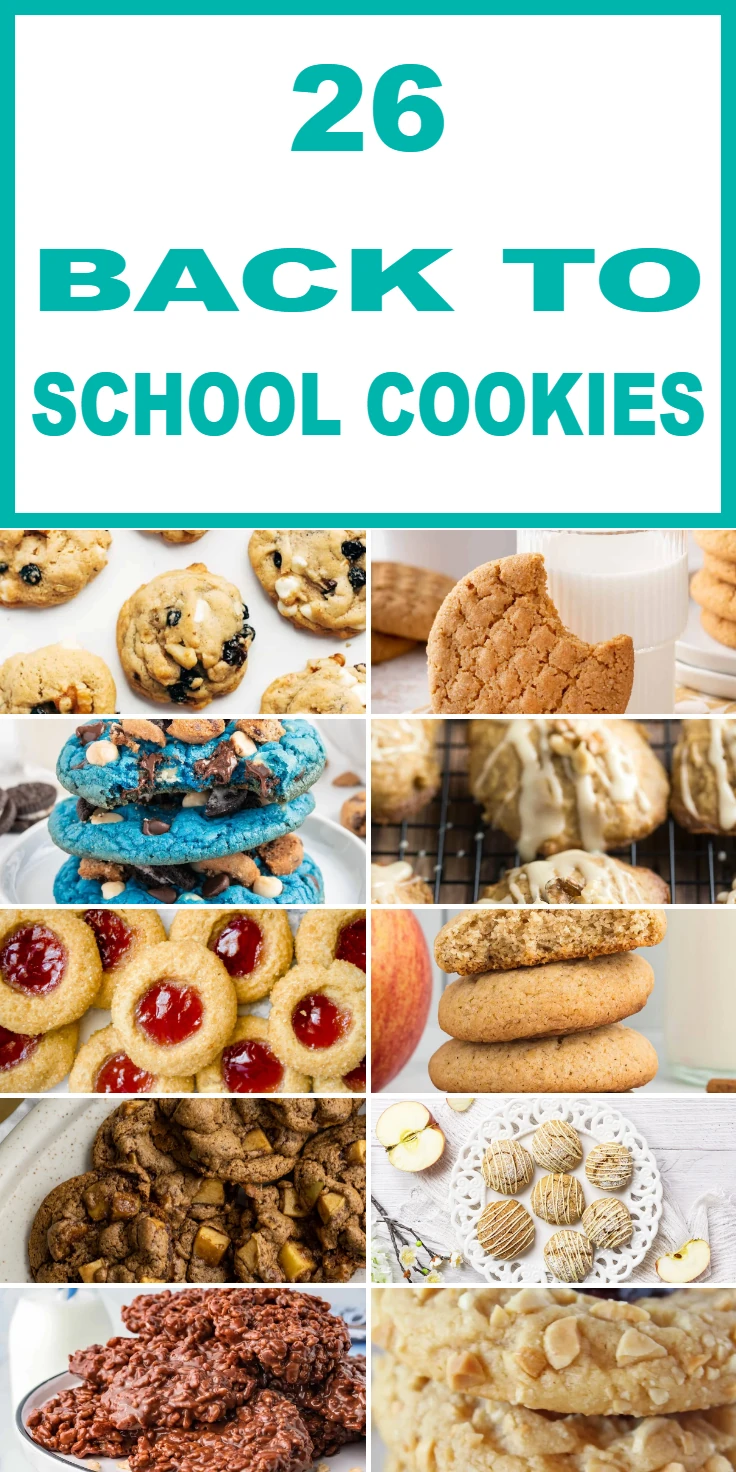 back to school cookies