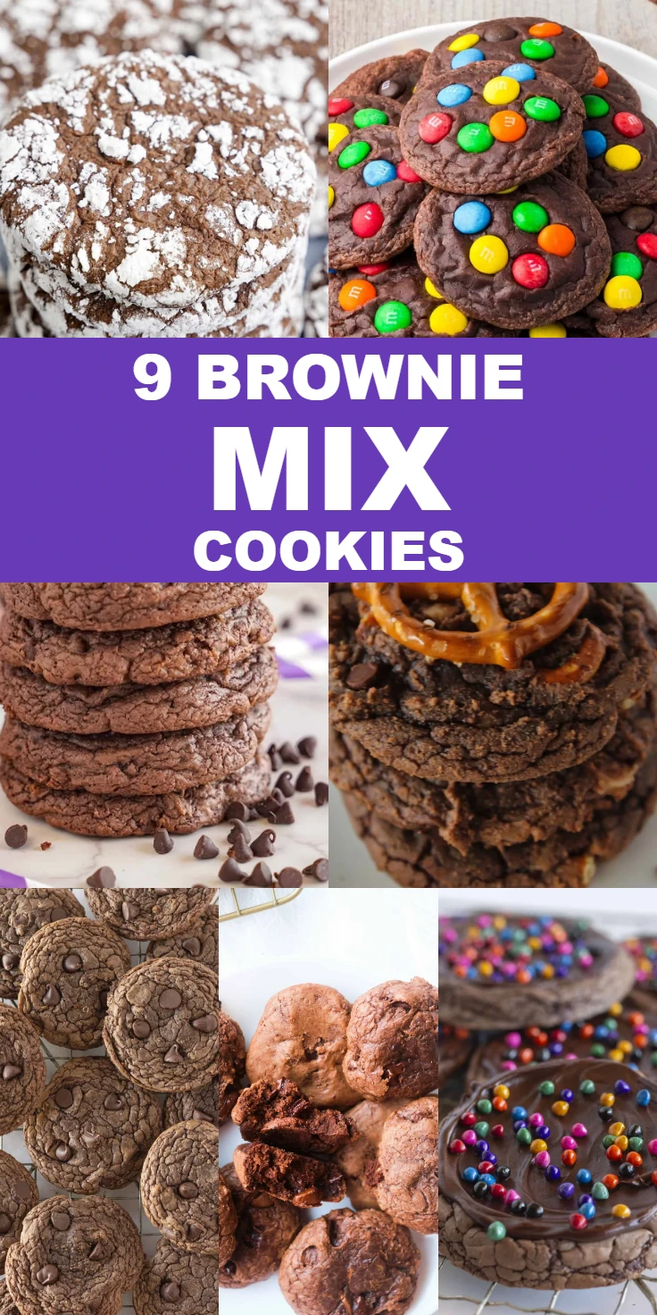 brownie mix cookies