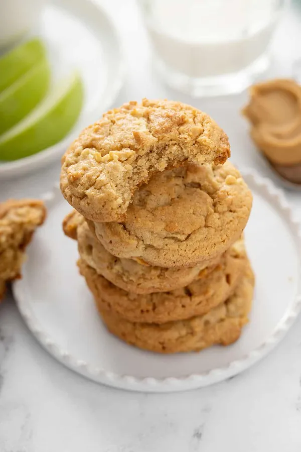 Apple Peanut Butter Cookies