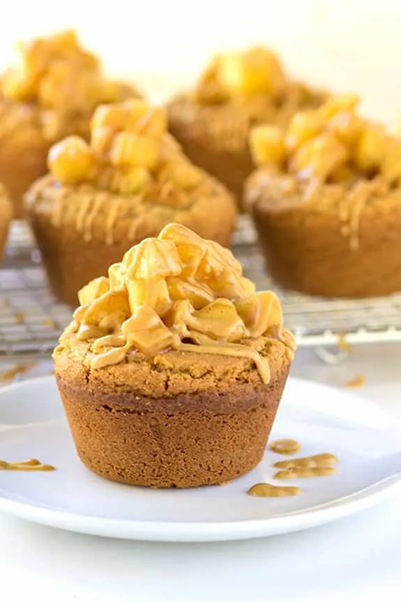 Apple Pie Peanut Butter Cookie Cups