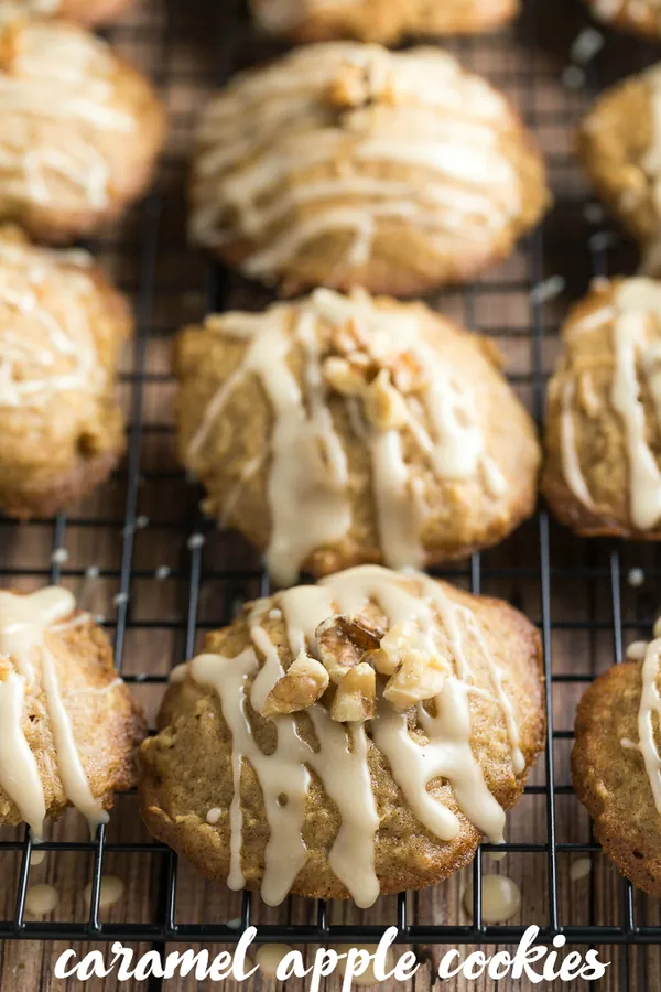 Caramel Apple Cookies