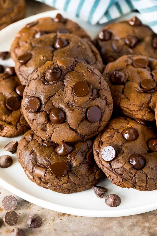 Chocolate Fudge Cookies