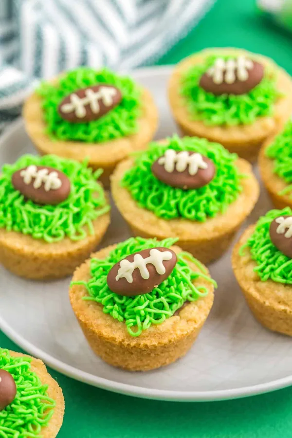 Football Cookie Cups