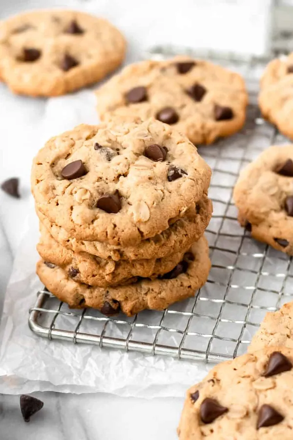 Oatmeal Peanut Butter Chocolate Chip Cookies