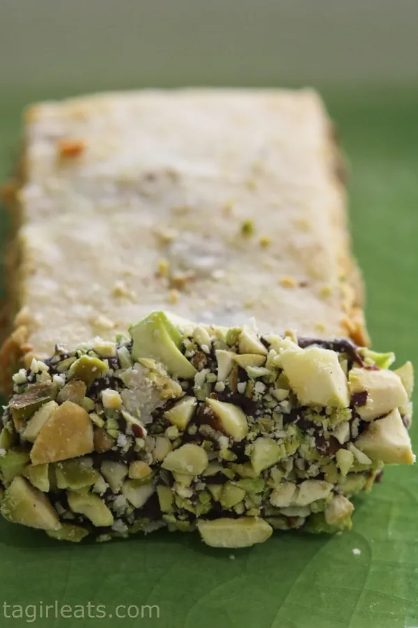 Orange Pistachio Shortbread