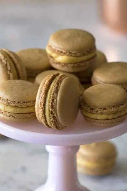 Pumpkin Macarons