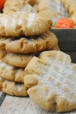 Pumpkin Spice Peanut Butter Cookies